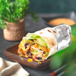 Chicken & Vegetable Burrito